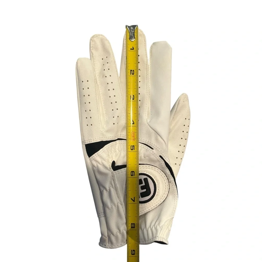 FJ Footjoy Womens ML WeatherSof Golf Glove‎ Left Hand White Black Golfing Sports